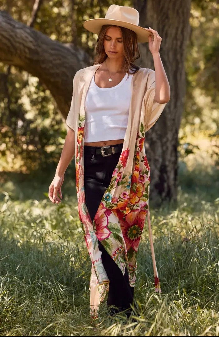 Floral Kimono