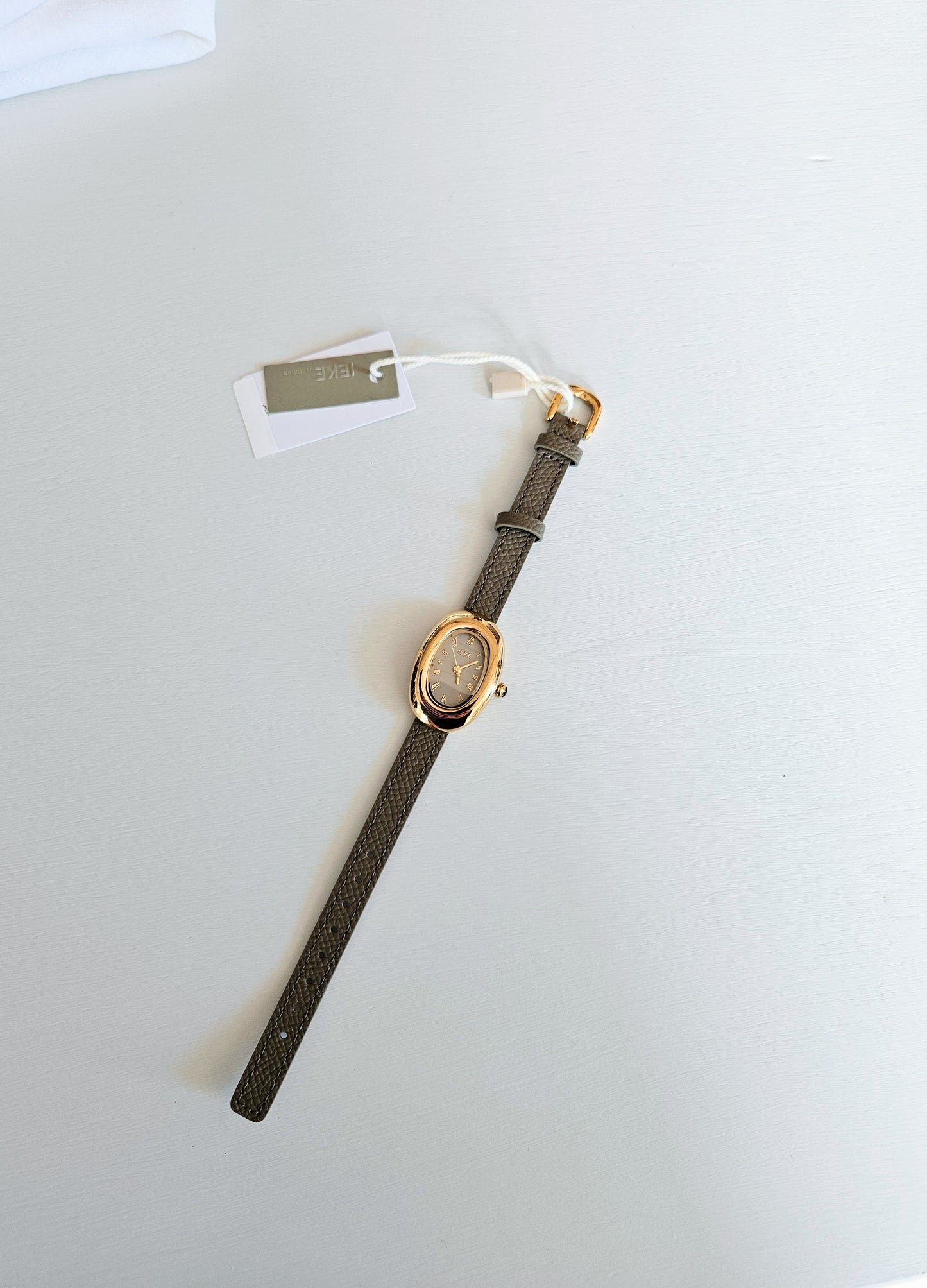 Leather Strap Watch