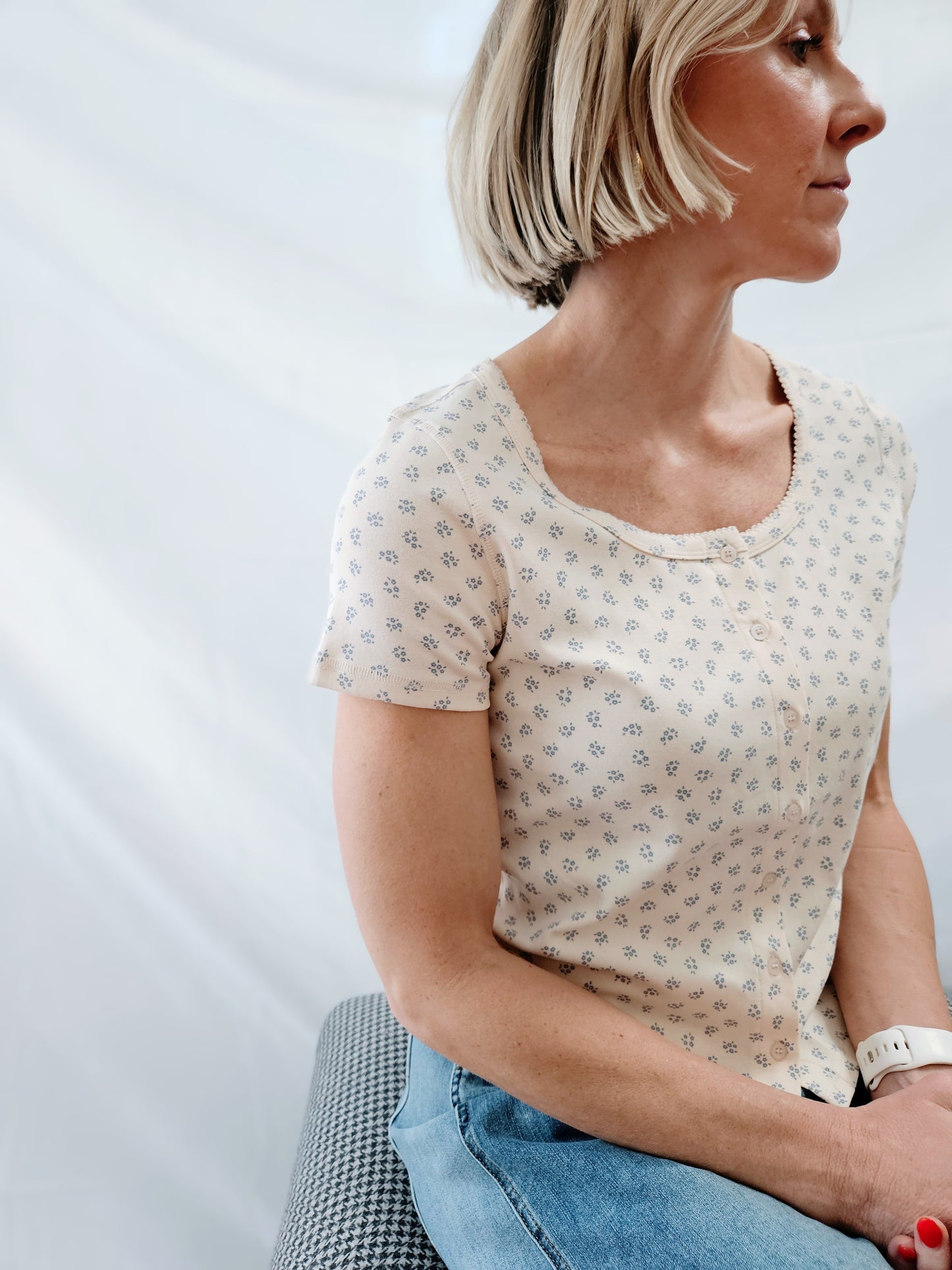 Floral Button Shirt