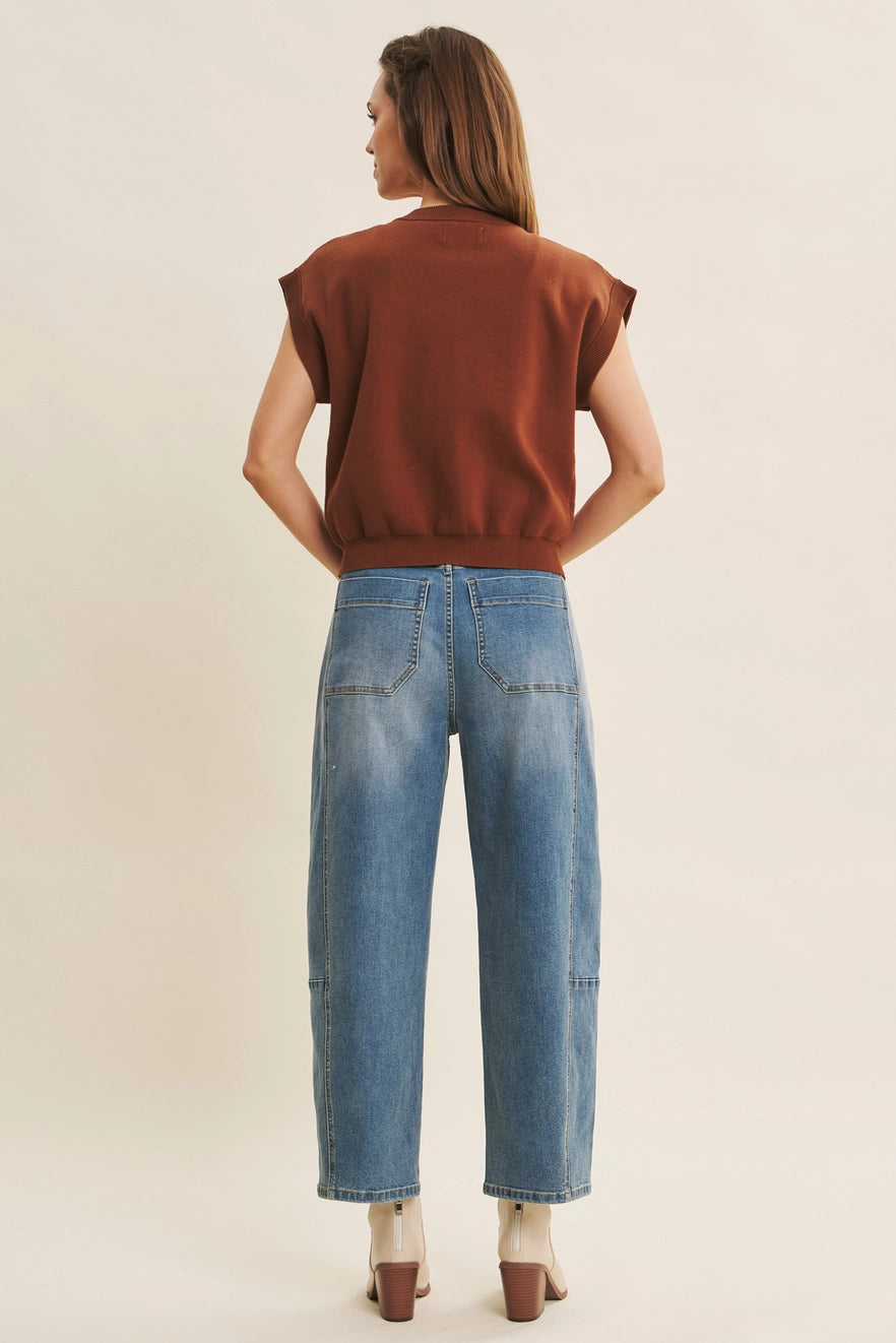 Vintage Washed Stretch Jean