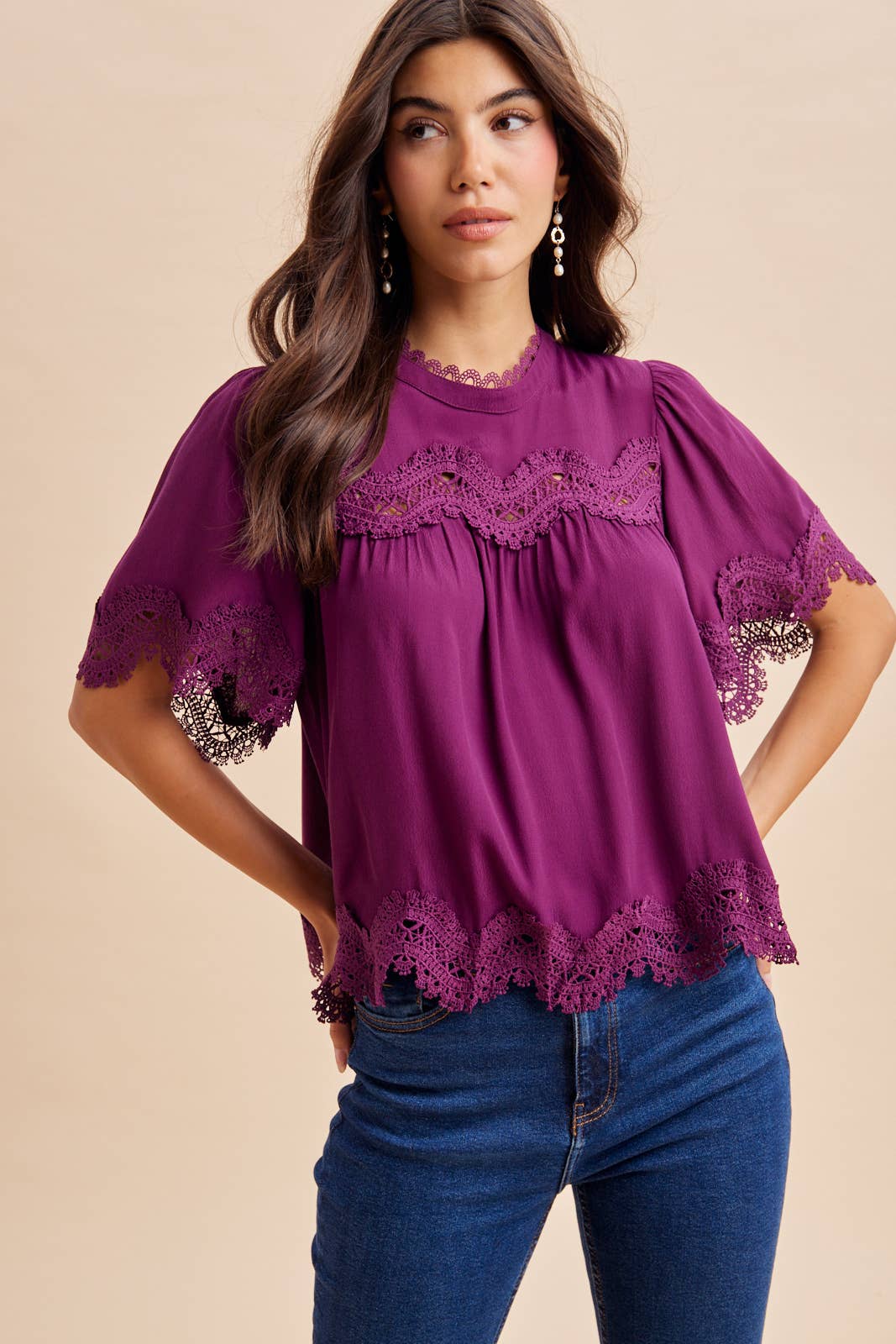 Jodi Lace Top