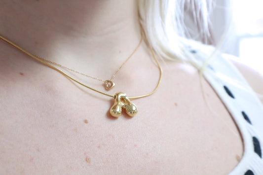 Bubble Monogram Necklace