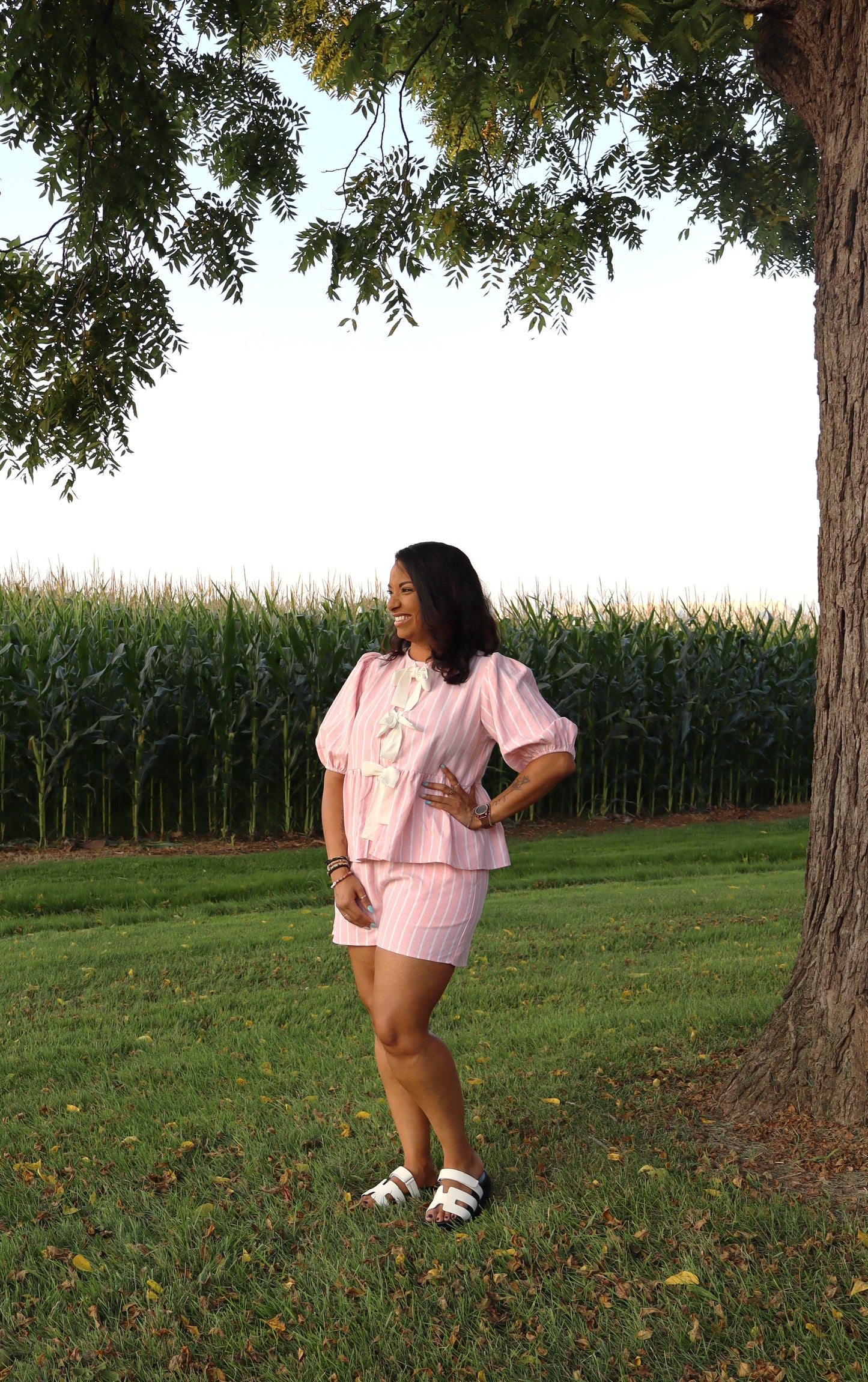Pink Sailor Top