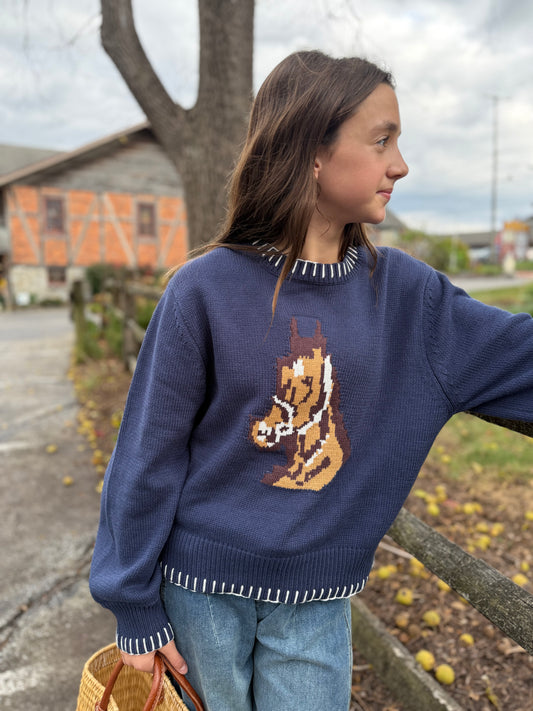 Horse Knit Sweater