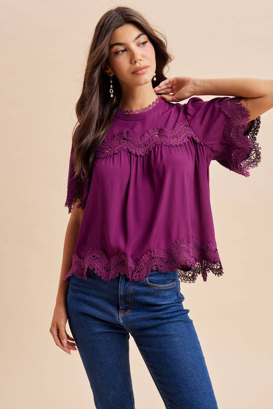 Jodi Lace Top