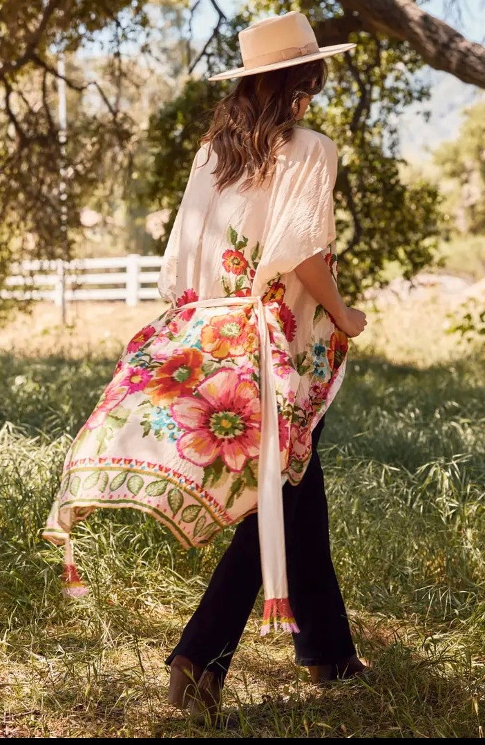 Floral Kimono