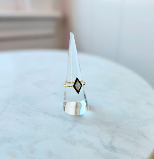 Gold Rhombus Ring